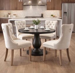 New dining chairs, White/Gray, set of 6