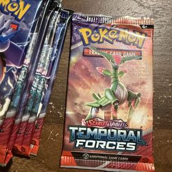 Pokémon temporal forces single packs