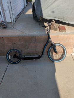 Osprey BMX Scooter | Adult Scooter with Big Wheels, Adjustable Handlebars and Off-Road Calliper Brakes, Multiple Colours