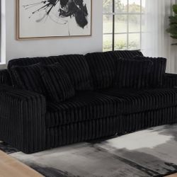 New Sectional Black Sleeper 