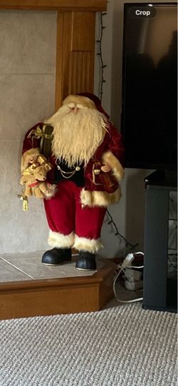 Large Standing Santa Claus Christmas Decoration