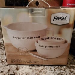 Parini Batter Bowl Set, New