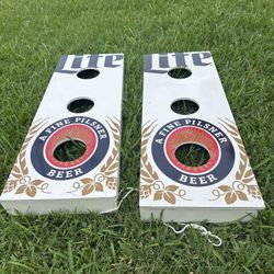 Miller Lite Washer Game
