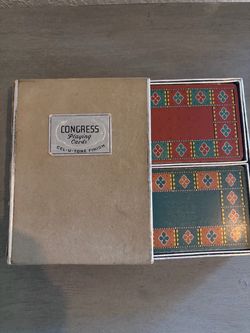 Congress Playing Cards Double Deck Set