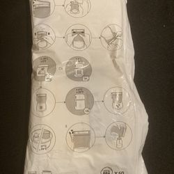 Medela Breast Milk Storage Bags  BPA Free (1 Pack of 50 ) Refill 7oz Nursing