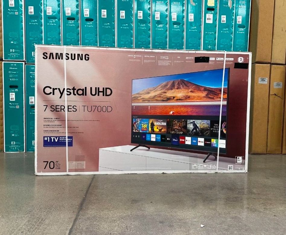 70 “ Samsung Smart 4K LED HDR TV