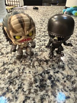 Predator and Alien Funko Pop