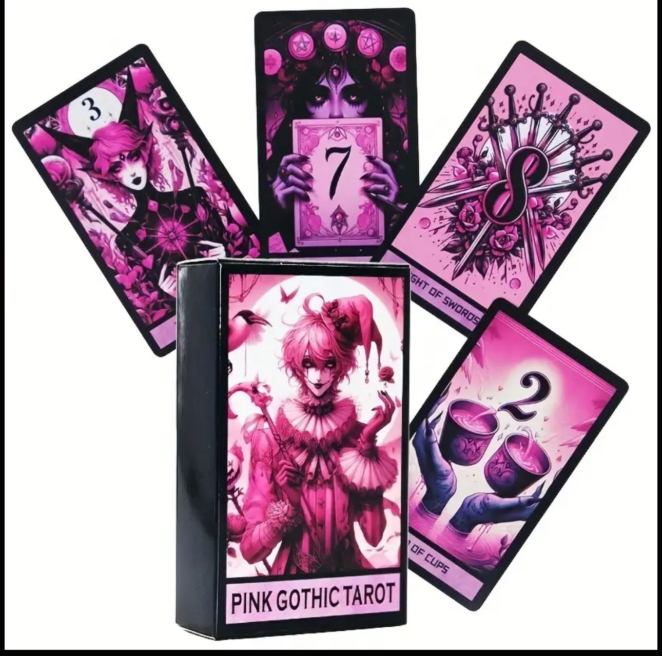 Pink Gothic Tarot Deck