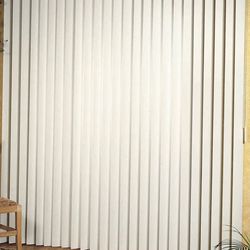 Vertical Blinds Patio Door (white)