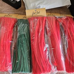New Packs Of Pipe Cleaners. Each Pack