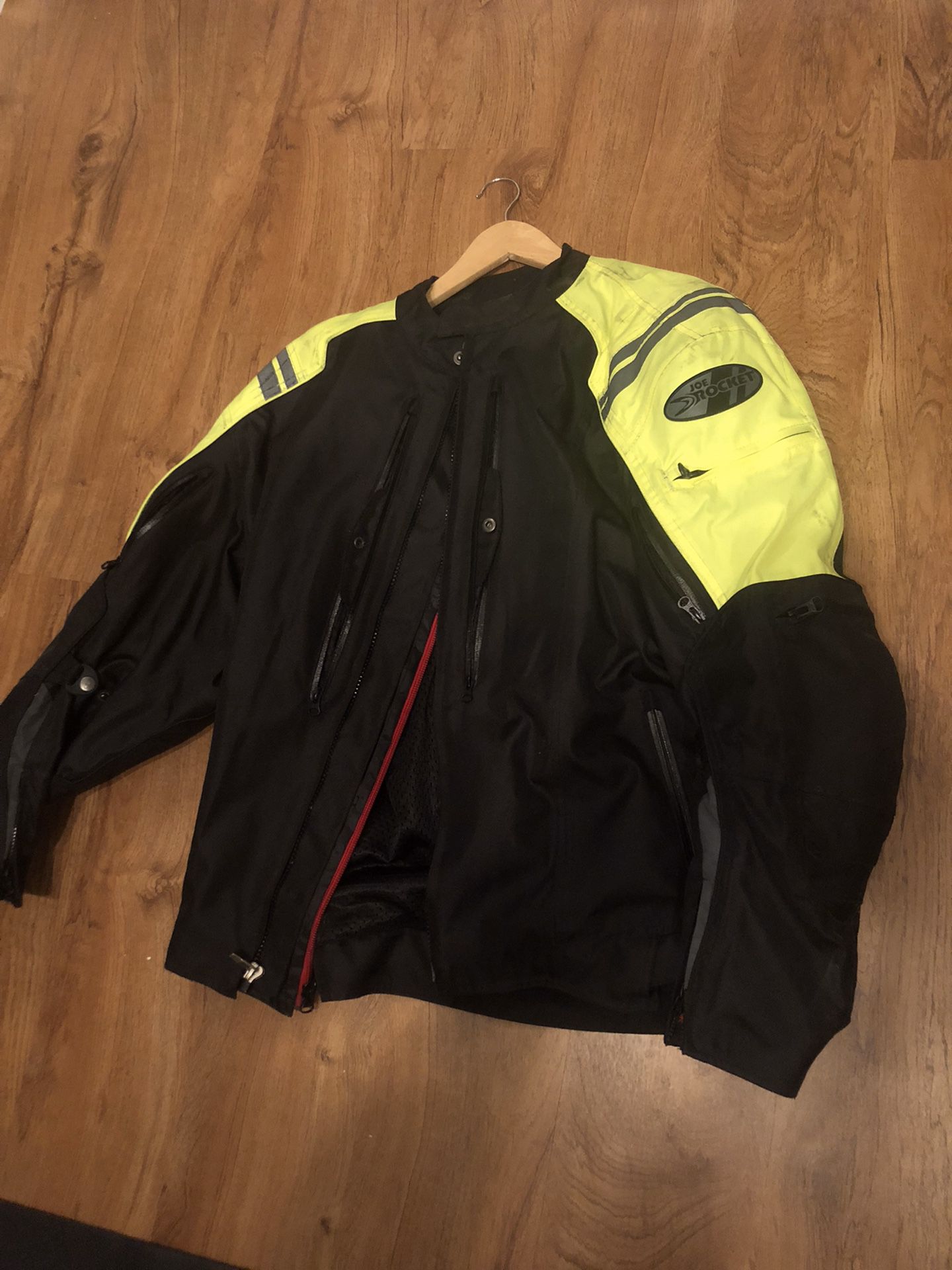 Joe Rocket motorcycle jacket with pads