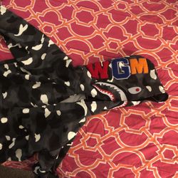 Bape Luminous Black Hoodie