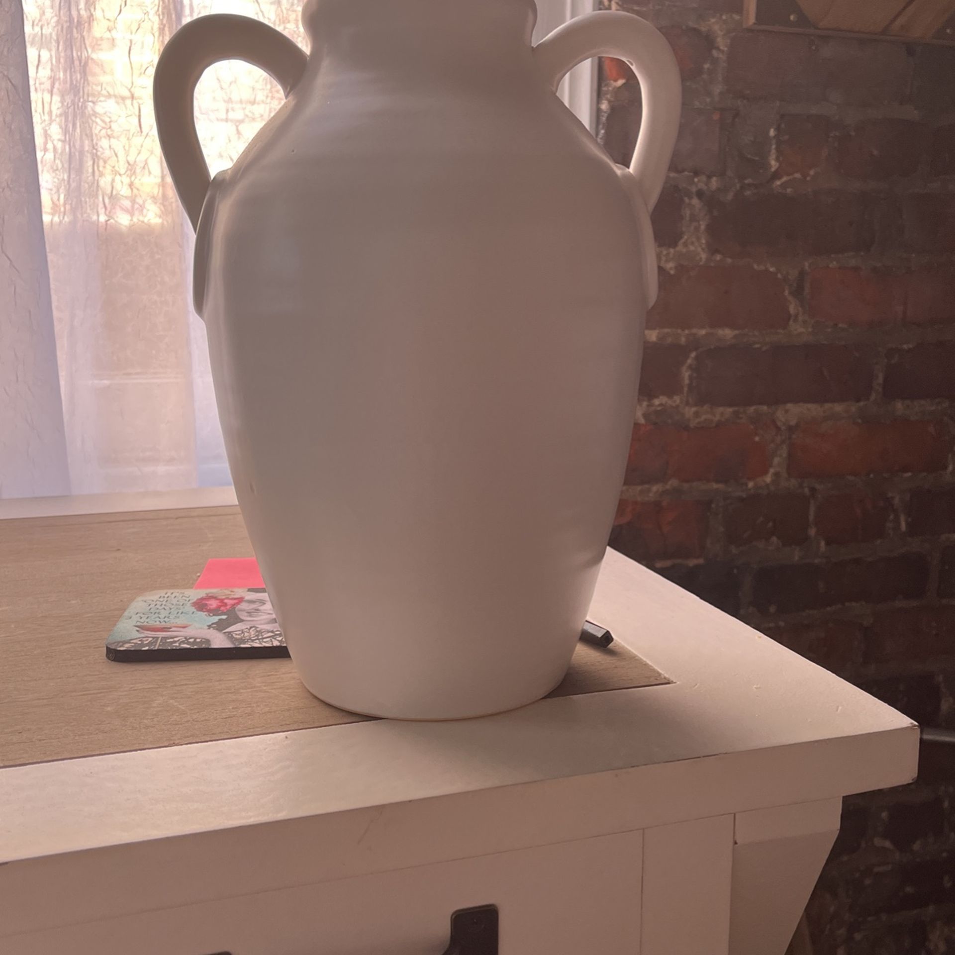 White Vase