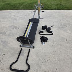 Total Gym With Assoreries 
