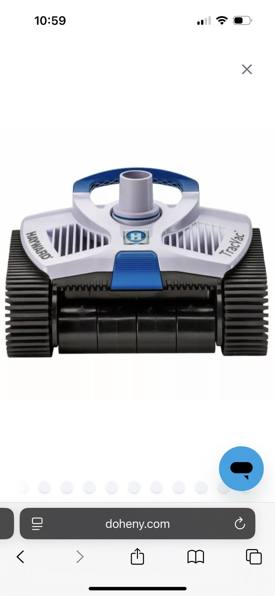 Hayward TracVac Inground Suction Pool Cleaner