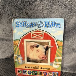 Sounds on the farm with real animal sounds book