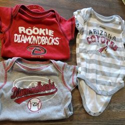 Arizona D-backs  9-12 Months Onesies