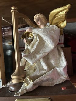 Musical Porcelain Angel