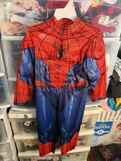 Spiderman Man Disney Costume Like New Size 3 