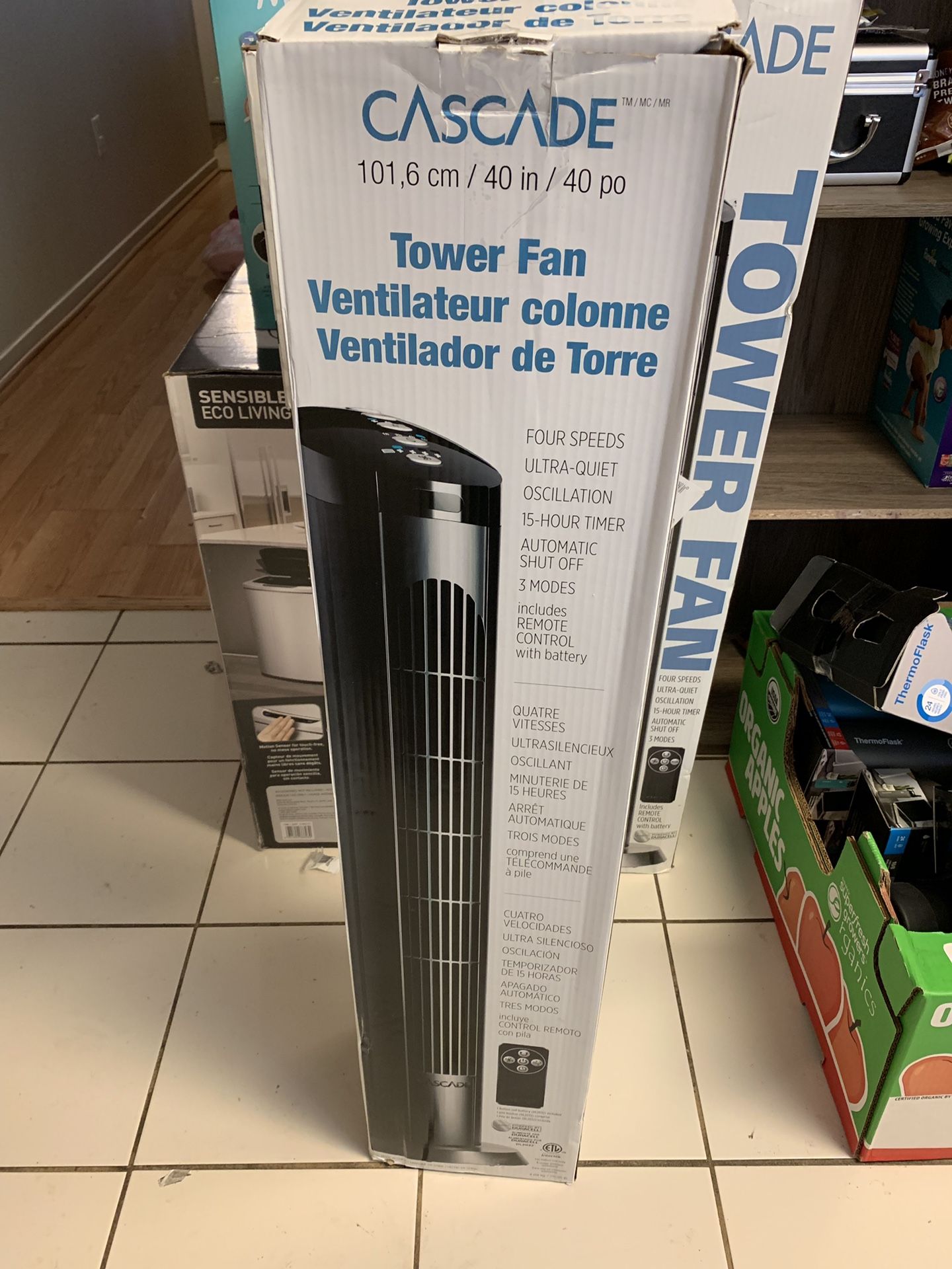 Tower fan