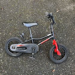 Kid bike retrospec black 12 1/2” tire