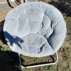 Mainstays Large Super Soft Microsuede 30" Saucer™ Chair