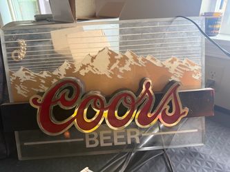 Retro Coors Sign