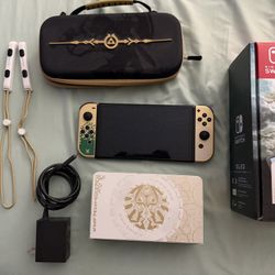 Nintendo Switch OLED Zelda Tears Of The Kingdown Edition