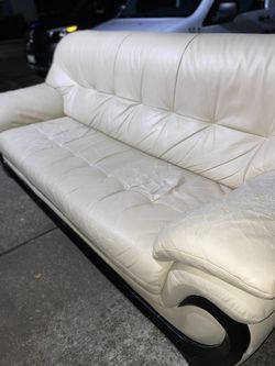 Love seat and couch