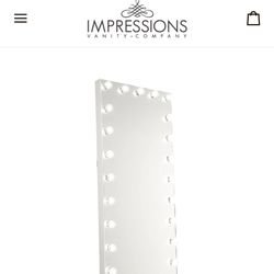 Impression Vanity Mirror for Sale – Excellent Condition