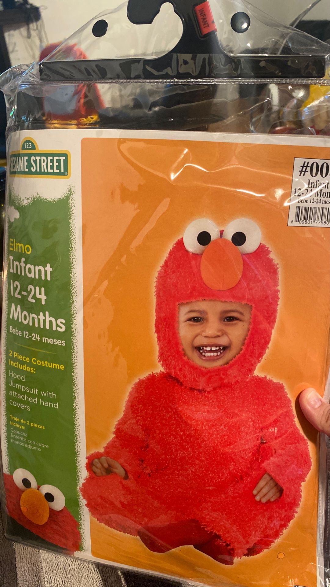 Baby Elmo Halloween Costume