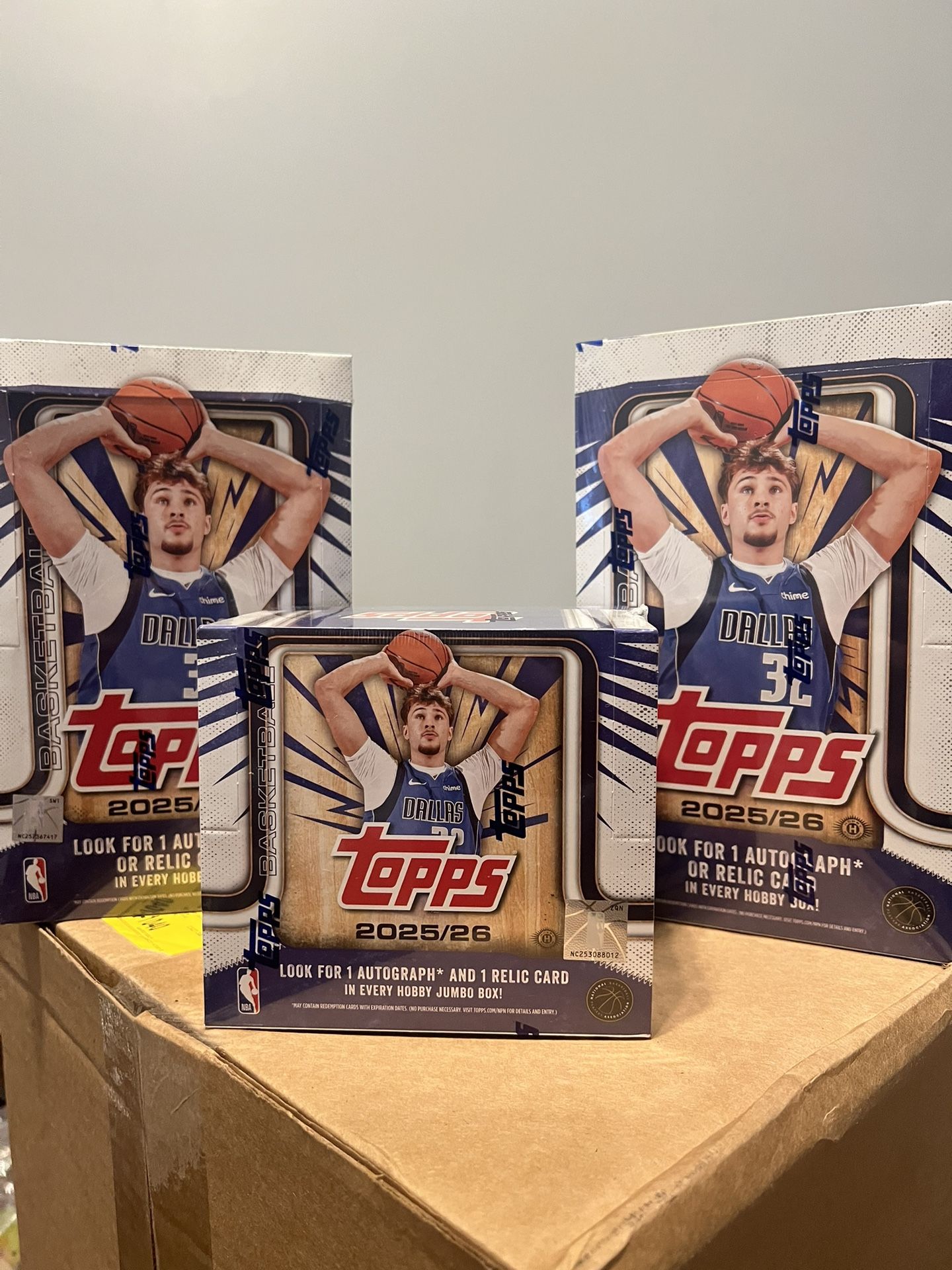 2025-26 Topps NBA Flagship 2 Hobby Box 1 Jumbo Box