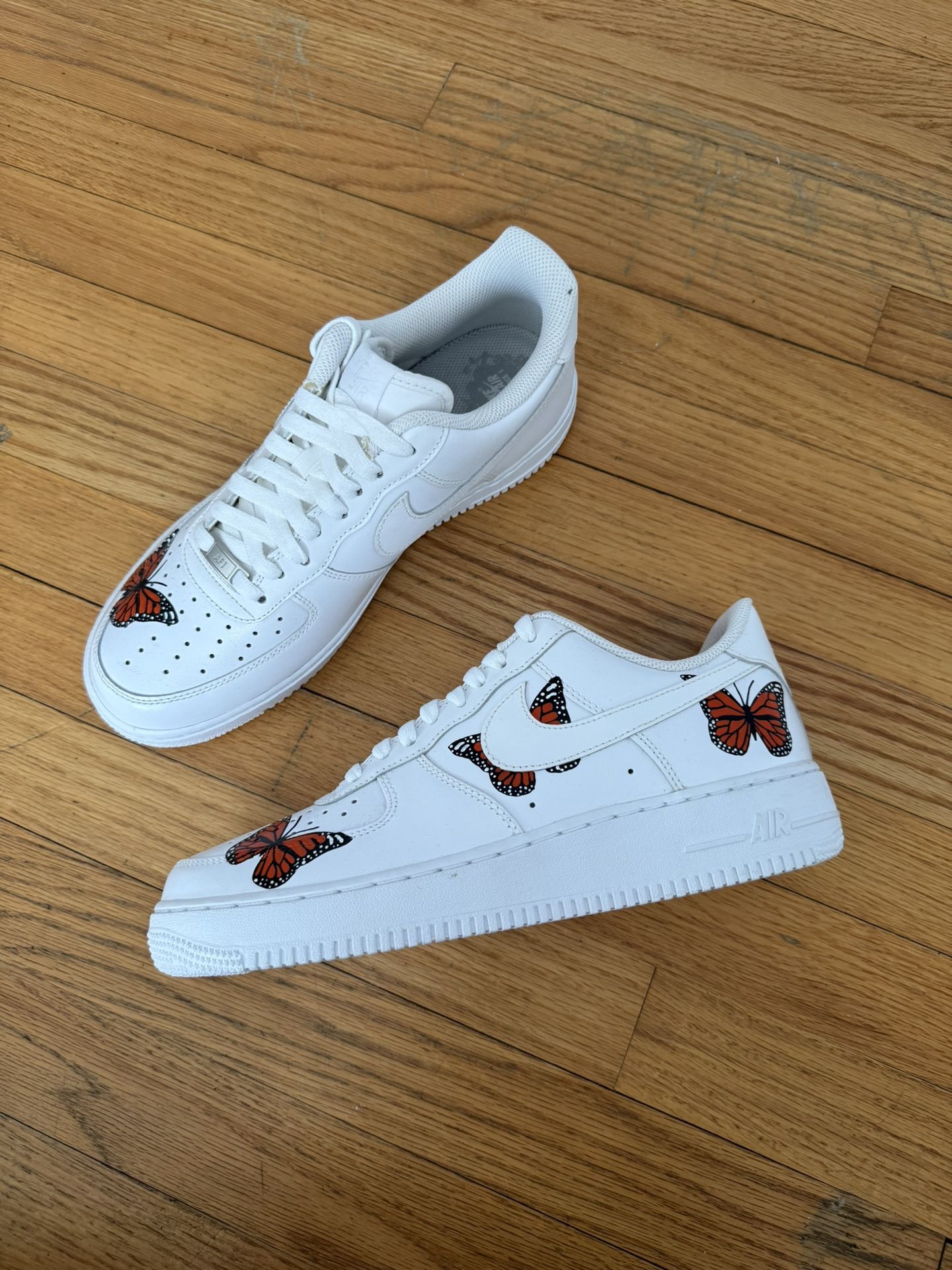 Custom Painted Butterfly Air Force Ones,All Products : American Fashion Style Bags On Sale