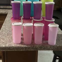 Vasos de tupperware