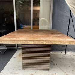 Crate & Barrel Table