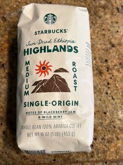 Starbucks Sun-Dried Ethiopia Highlands Coffee