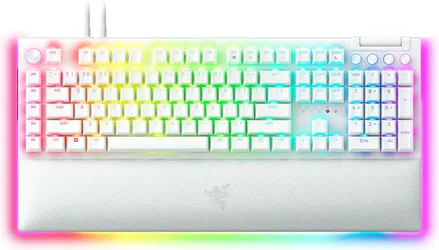 Razer BlackWidow V4 Pro Full Size Wired Mechanical Clicky Gaming Keyboard