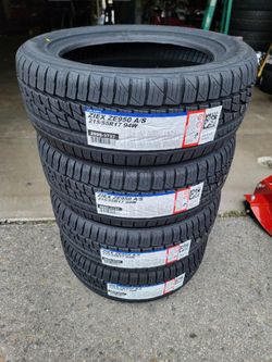 215 55 17 NEW TIRES FALKEN CAMRY SOLARA AVALON ALTIMA ACCORD ACURA LEXUS KIA