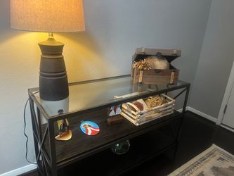 Console and living room side table