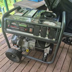 6250w  B&S Generator Storm Responder