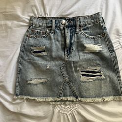 Aeropostale Denim Skirt