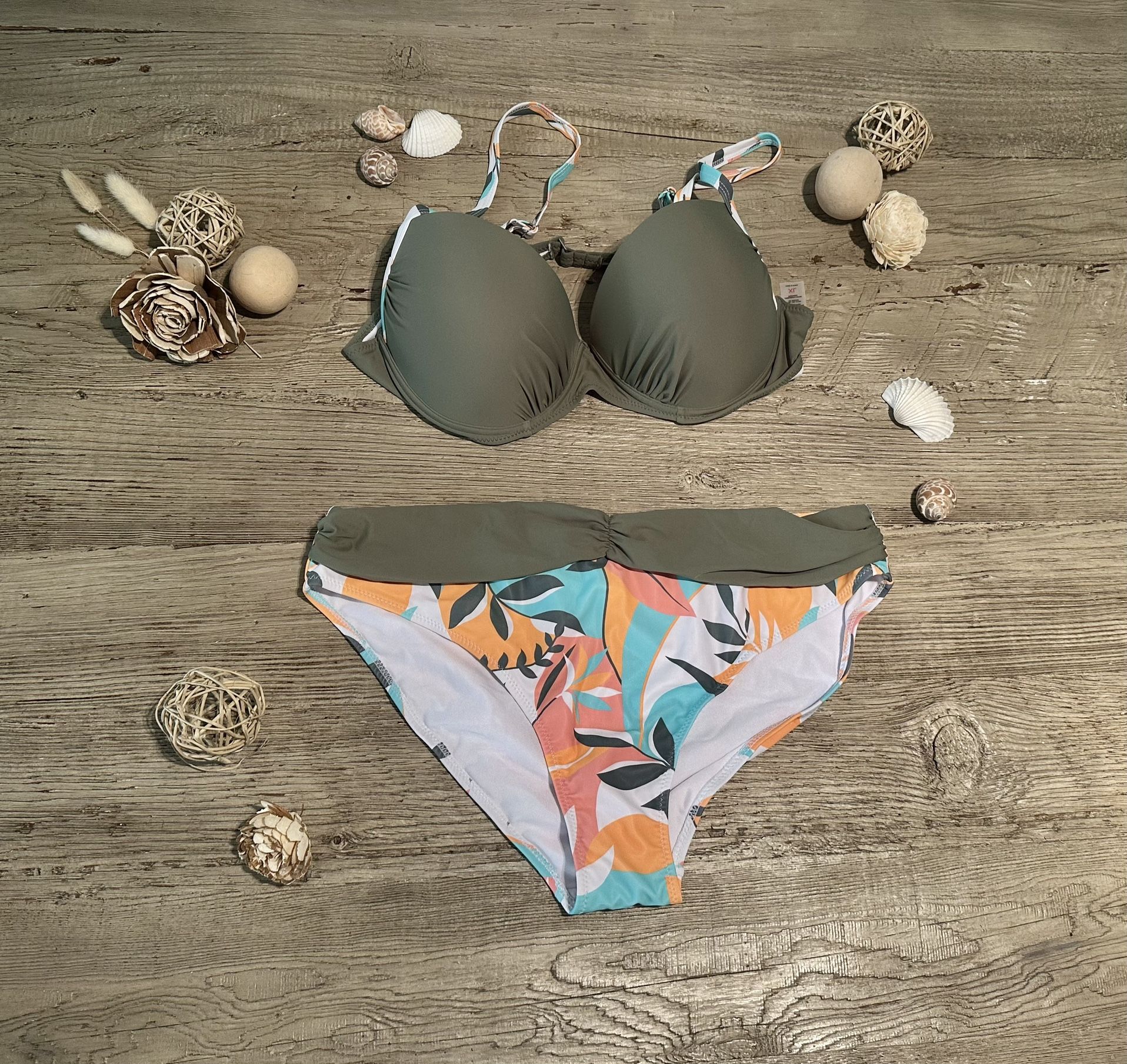 Green bikini set Size XL