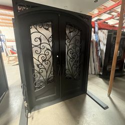 Wrought Iron Entry Doors