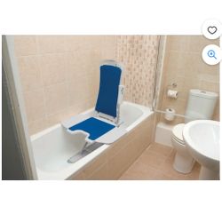 l Whisper Ultra Quiet Bath Lift, Blue