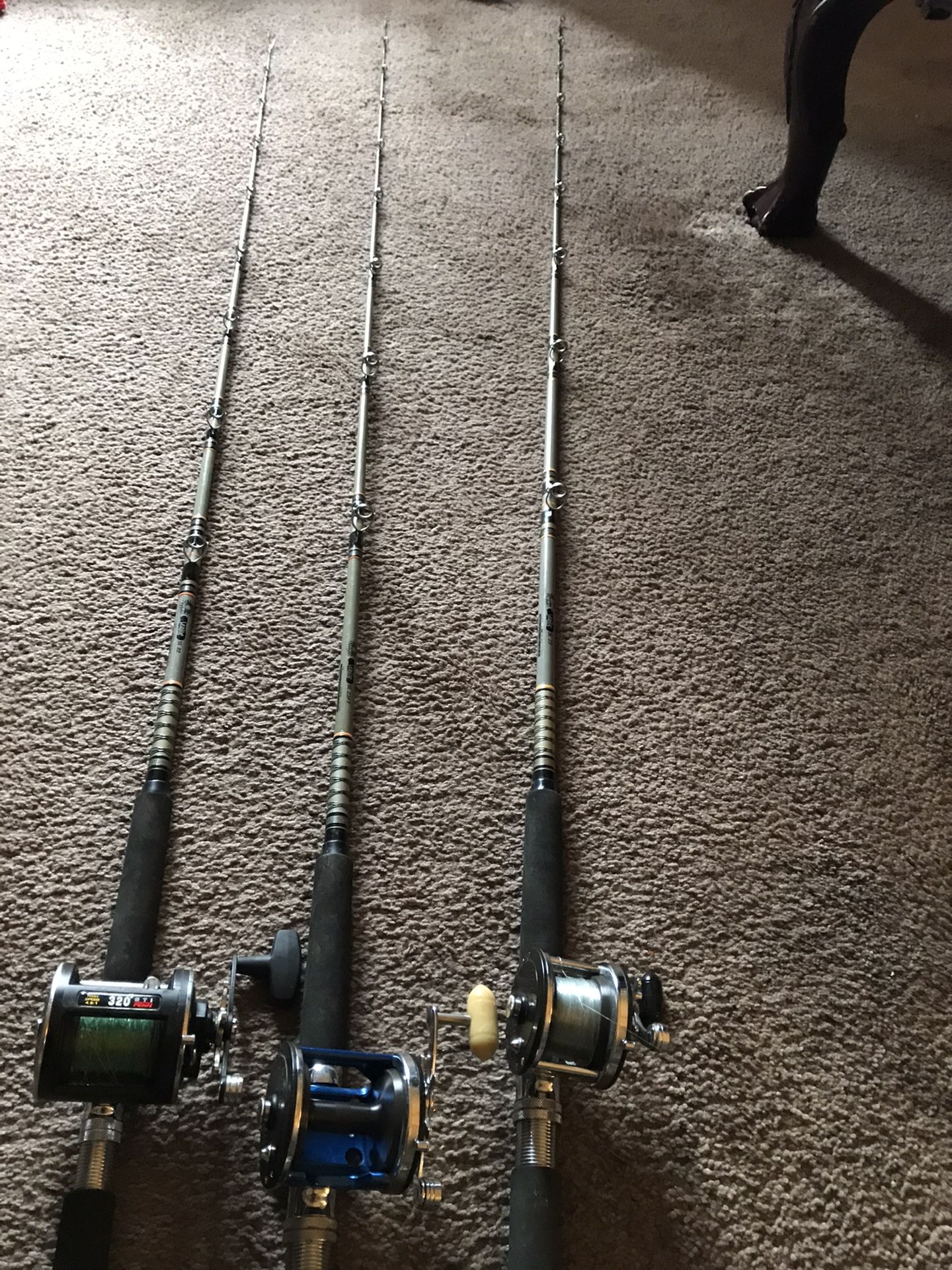 Penn reels/Daiwa rods