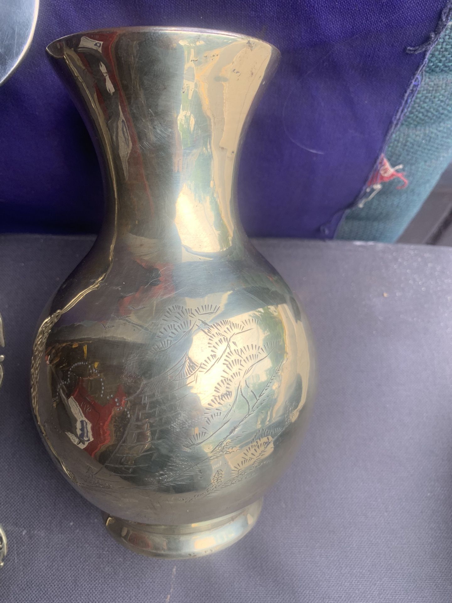 Chinese Vase With Decoration