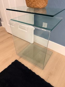 Glass Night Stand(Tempered Glass)