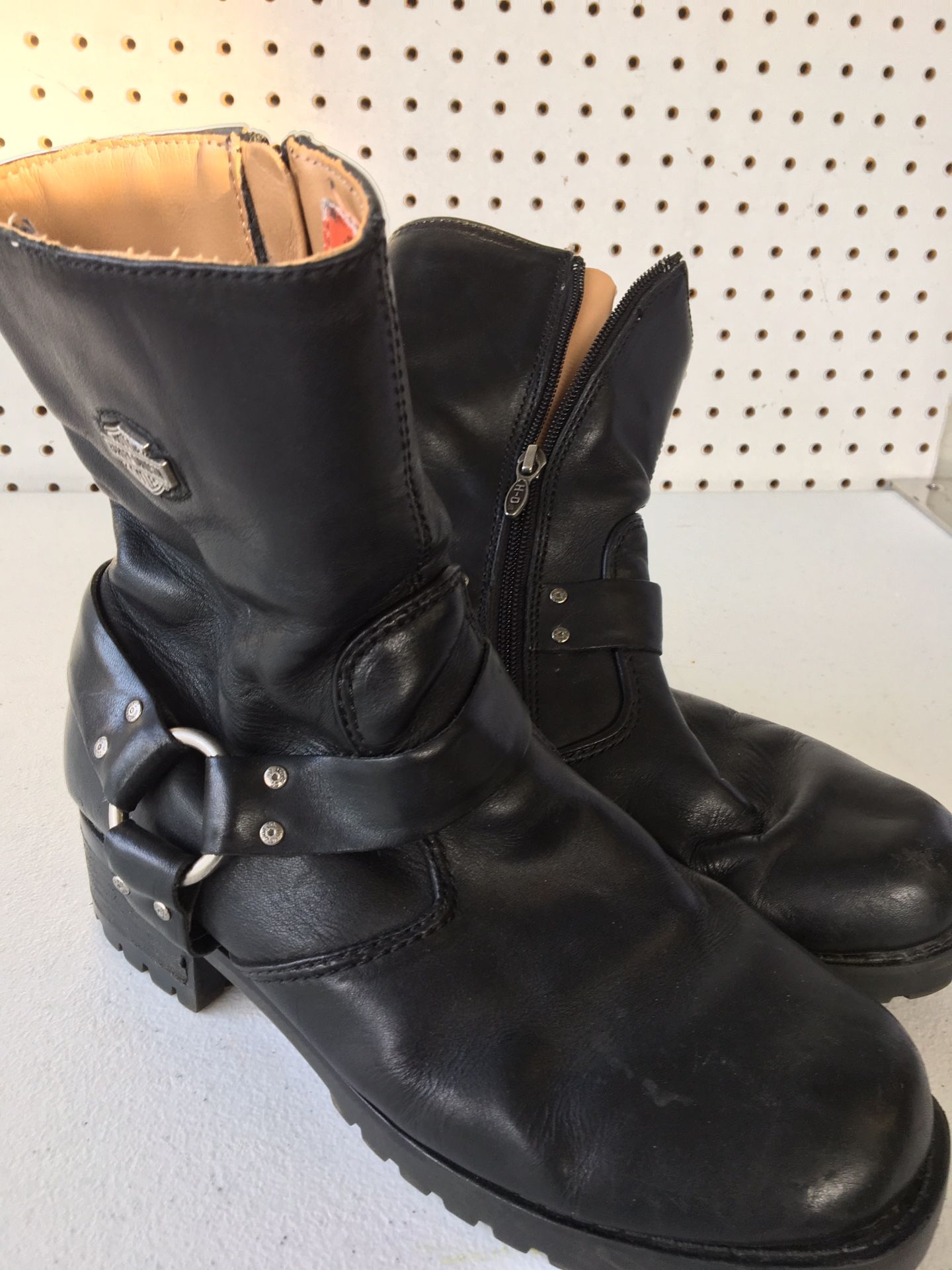 Harley Davidson boots size 9