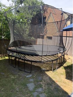 Used Springfree 11ft Square Trampoline