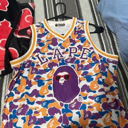 Bape/lape basketball jersey